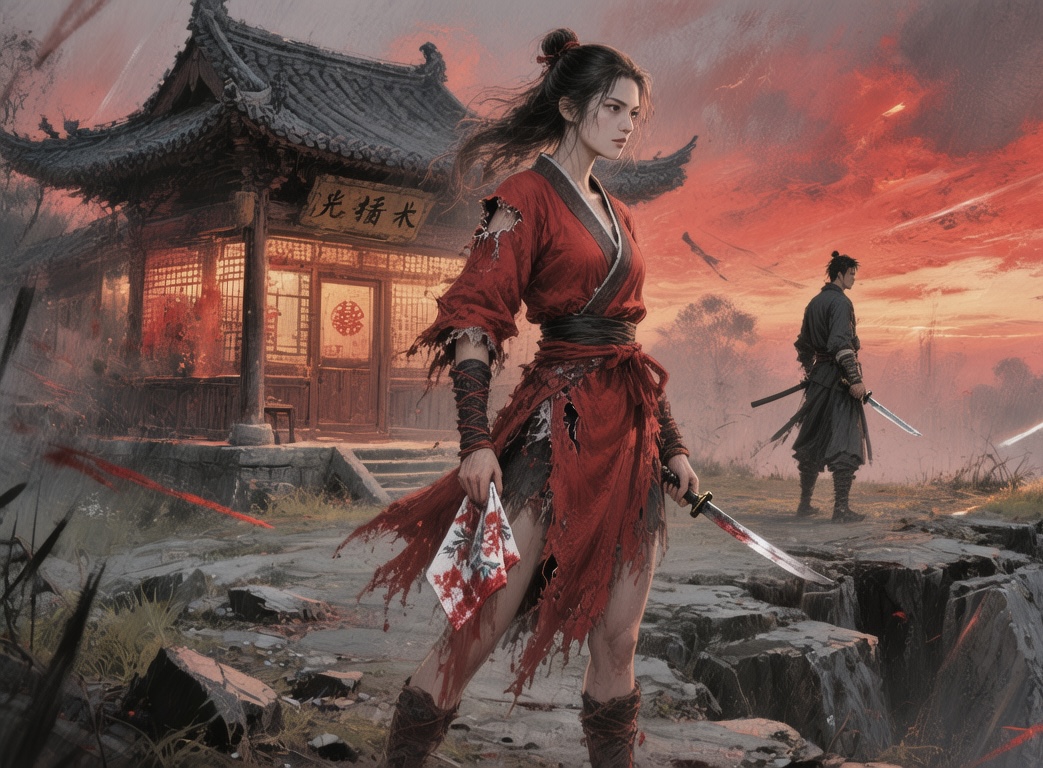 剑影江湖中的玫瑰：妖刀记女主角争议与创作迷思