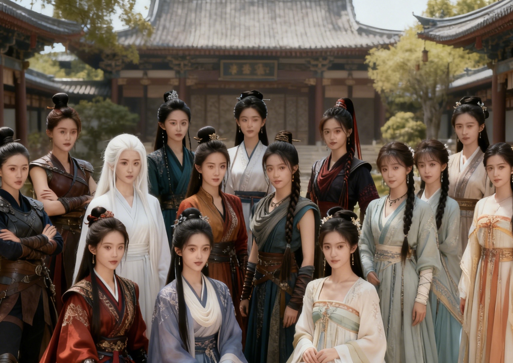 六朝三部曲3部小说重要女主的外貌性格特点及相识过程