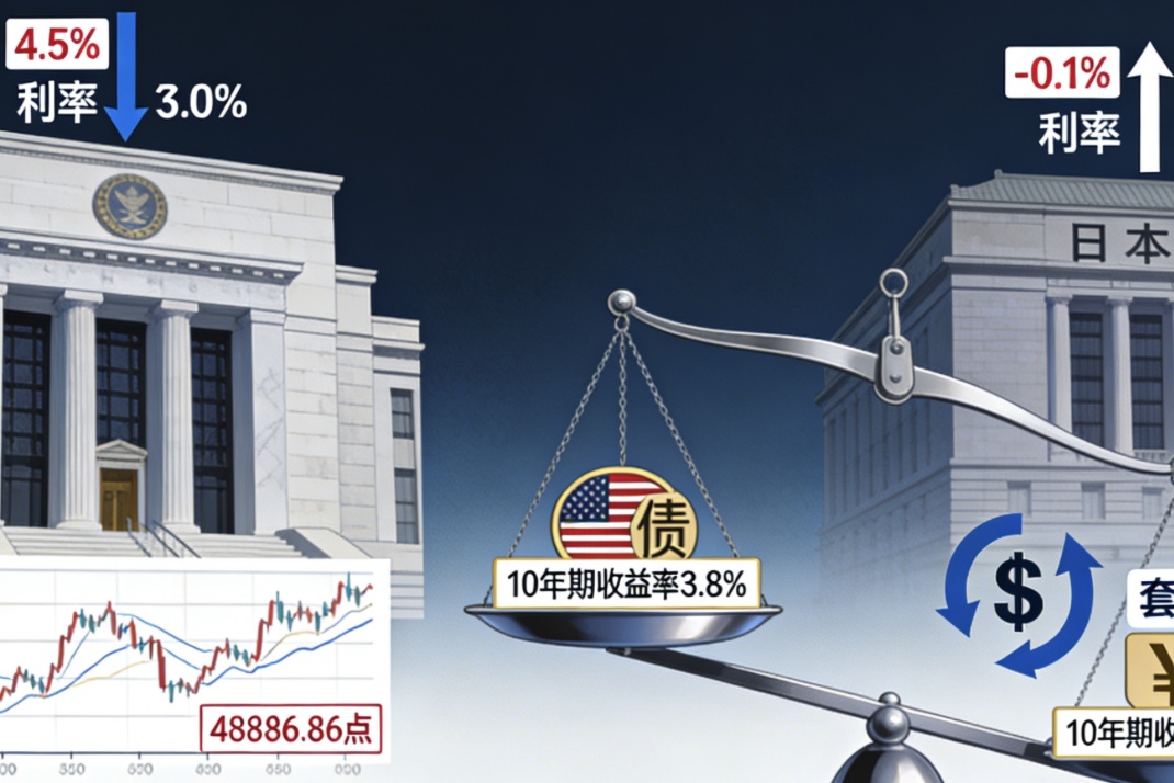 美联储降息困局：美日套利趋势分析与投资市场连锁反应